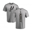 NBA Nike San Antonio Spurs #5 Dejounte Murray Ash Backer T-Shirt