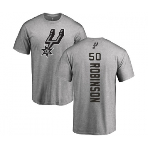 NBA Nike San Antonio Spurs #50 David Robinson Ash Backer T-Shirt