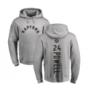 NBA Nike Toronto Raptors #24 Norman Powell Ash Backer Pullover Hoodie