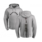NBA Nike Toronto Raptors #3 OG Anunoby Ash Backer Pullover Hoodie