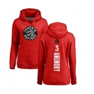 NBA Women's Nike Toronto Raptors #3 OG Anunoby Red Backer Pullover Hoodie