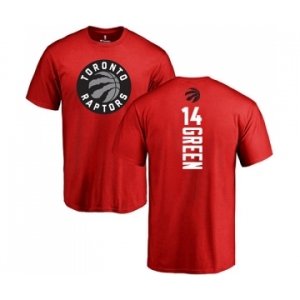 NBA Nike Toronto Raptors #14 Danny Green Red Backer T-Shirt