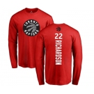 NBA Nike Toronto Raptors #22 Malachi Richardson Red Backer Long Sleeve T-Shirt