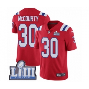 Men's Nike New England Patriots #30 Jason McCourty Red Alternate Vapor Untouchable Limited Player Super Bowl LIII Bound NFL Jersey
