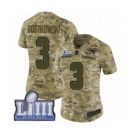 Women's Nike New England Patriots #3 Stephen Gostkowski Limited Camo 2018 Salute to Service Super Bowl LIII Bound NFL Jersey