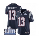 Youth Nike New England Patriots #13 Phillip Dorsett Navy Blue Team Color Vapor Untouchable Limited Player Super Bowl LIII Bound NFL Jersey