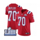 Youth Nike New England Patriots #70 Adam Butler Red Alternate Vapor Untouchable Limited Player Super Bowl LIII Bound NFL Jersey