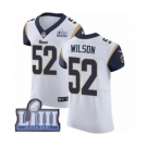 Men's Nike Los Angeles Rams #52 Ramik Wilson White Vapor Untouchable Elite Player Super Bowl LIII Bound NFL Jersey