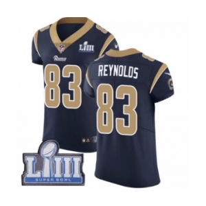 Men's Nike Los Angeles Rams #83 Josh Reynolds Navy Blue Team Color Vapor Untouchable Elite Player Super Bowl LIII Bound NFL Jersey