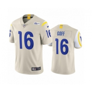 Los Angeles Rams #16 Jared Goff White 2020 Vapor Limited Jersey
