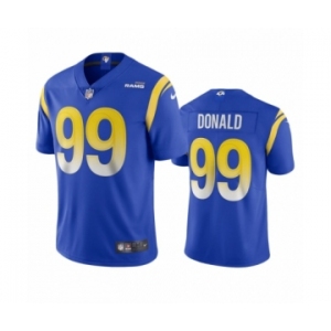 Los Angeles Rams #99 Aaron Donald Royal 2020 Vapor Limited Jersey