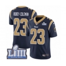 Men's Nike Los Angeles Rams #23 Nickell Robey-Coleman Navy Blue Team Color Vapor Untouchable Limited Player Super Bowl LIII Bound NFL Jersey