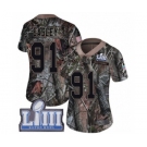 Women's Nike Los Angeles Rams #91 Dominique Easley Camo Rush Realtree Limited Super Bowl LIII Bound NFL Jersey