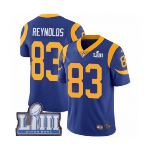 Youth Nike Los Angeles Rams #83 Josh Reynolds Royal Blue Alternate Vapor Untouchable Limited Player Super Bowl LIII Bound NFL Jersey