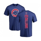 MLB Nike Chicago Cubs #26 Billy Williams Royal Blue Backer T-Shirt
