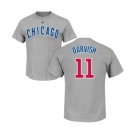 Women's Majestic Chicago Cubs #11 Yu Darvish Replica White Home Cool Base MLB Jersey