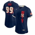 Men's New York Yankees #99 Aaron Judge Nike Navy 2021 MLB All-Star  Authentic Player Jersey