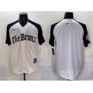 Men's New York Yankees Blank White Black 'Gothic Legacy Edition' Vapor Premier Limited Stitched Baseball Jersey