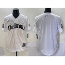 Men's New York Yankees Blank White 'Gothic Legacy Edition' Vapor Premier Limited Stitched Baseball Jersey
