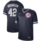 Men's Nike New York Yankees #42 Jackie Robinson Navy Blue M&N MLB Jersey