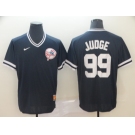 Men's Nike New York Yankees #99 Aaron Judge Navy Blue M&N  MLB Jersey