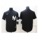 Men's Nike New York Yankees Blank Black Alternate Stitched Baseball Jersey