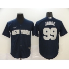 Nike Men's New York Yankees #99 Aaron Judge Navy Blue Flexbase Authentic Collection Baseball Jersey