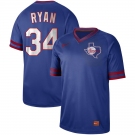 Men's Nike Majestic Texas Rangers #34 Nolan Ryan Blue M&N MLB Jersey