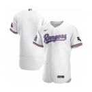 Men's Nike Texas Rangers 2020 White Home Authentic Team Baseball Jersey