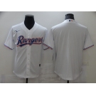 Men's Nike Texas Rangers Blank White Alternate Cool Base Baseball Player Jersey