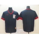 Men's Nike  Minnesota Twins Blank Navy Blue  M&N   MLB Jersey