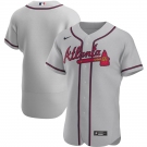 Atlanta Braves Men's Nike Gray Road 2020 Authentic Official MLB Team Jersey