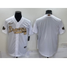 Men's Atlanta Braves Blank White 2022 All Star Stitched Cool Base Nike Jersey