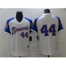 Men's Nike Atlanta Braves #44 Cool Base Stitched Baseball Jersey