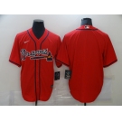 Nike Atlanta Braves Blank Red Cool 2020 Base Baseball Jersey