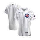 Men's Nike Chicago Cubs 2020 White Home Authentic Official Team Baseball Jersey