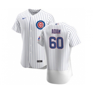 Men's Nike Chicago Cubs #60 Jason Adam White Home 2020 Authentic Player Baseball Jersey