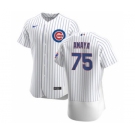 Men's Nike Chicago Cubs #75 Miguel Amaya White Home 2020 Authentic Player Baseball Jersey