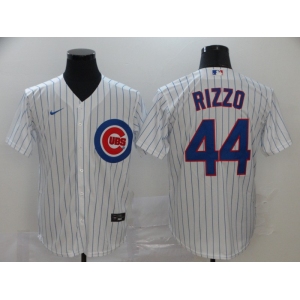 Nike Men's Chicago Cubs #44 Anthony Rizzo Replica White Home Cool Base Baseball Jersey