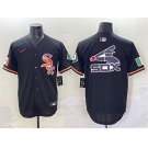 Men's Chicago White Sox Team Big Logo Black Mexico Limited Stitched Jersey