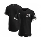 Men's Nike Chicago White Sox 2020 Black Alternate Authentic Team Baseball Jersey