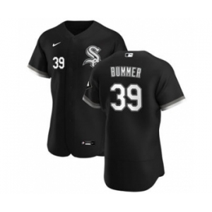 Men's Nike Chicago White Sox #39 Aaron Bummer Black Alternate 2020 Authentic Player Baseball Jersey