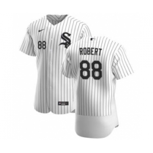 Men's Nike Chicago White Sox #88 Luis Robert White Home 2020 Authentic Player Baseball Jersey