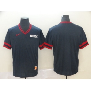 Men's Nike Chicago White Sox Blank Black M&N MLB Jersey