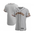 Men's Nike San Francisco Giants 2020 Gray Road Authentic Official Team Baseball Jersey