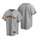 Men's Nike San Francisco Giants Blank Gray Road Stitched Baseball Jersey