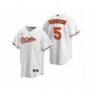 Men's Baltimore Orioles #5 Brooks Robinson Nike White 2020 Replica Home Jersey