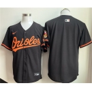 Men's Baltimore Orioles Blank Black 2025 Alternate Limited Stitched Baseball Jersey