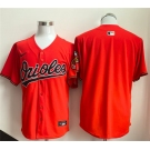 Men's Baltimore Orioles Blank Orange Limited Stitched Jersey