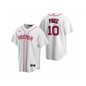 Boston Red Sox #10 David Price Nike White Replica Alternate Jersey